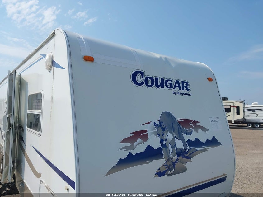 2005 KEYSTONE RV COUGAR TRAVEL TRAILER auction photo 6