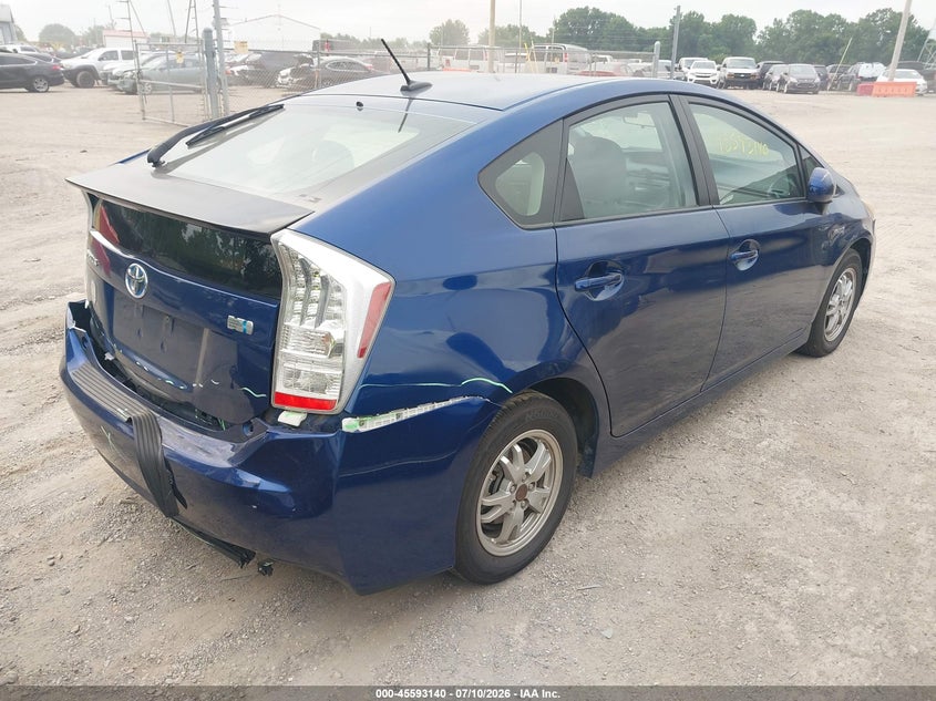 2010 TOYOTA PRIUS HATCHBACK 1.8L I-4 DOHC, VVT, 98HP