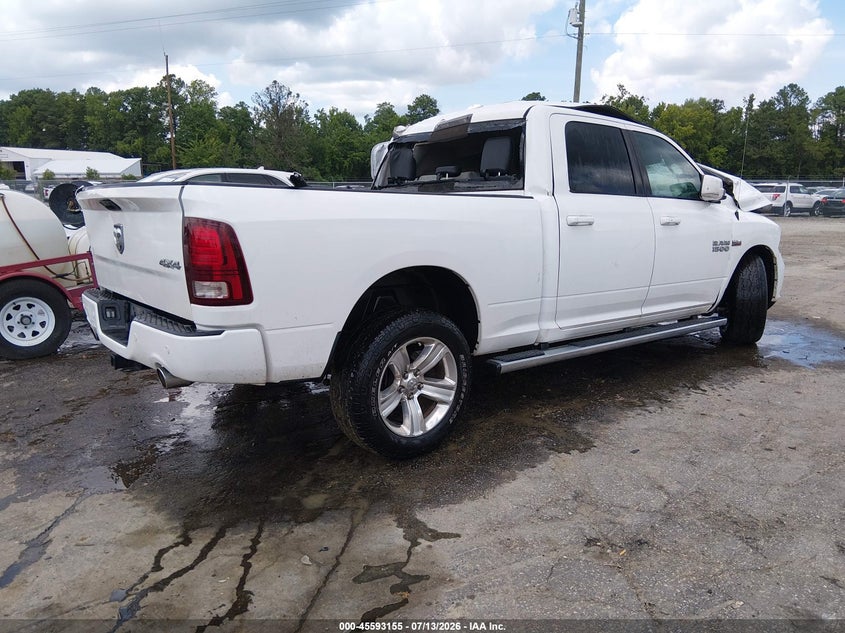 Vin: 1c6rr7ut8gs212760, lot: 46091532, ram 1500 sport 20164