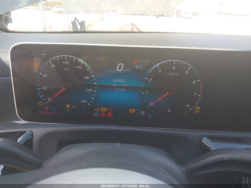 2020 Mercedes-Benz A 220 VIN: W1K3G4EB8LJ206178 Lot: 45593157