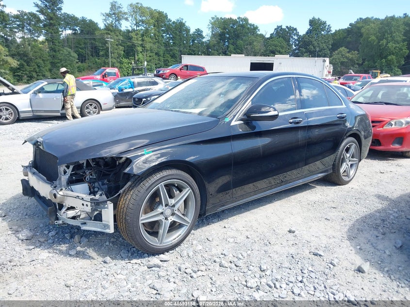 2015 Mercedes-Benz C 400 4Matic VIN: 55SWF6GB8FU041021 Lot: 45593158