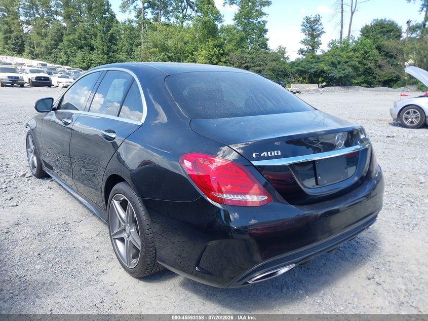Vin: 55swf6gb8fu041021, lot: 46091535, mercedes-benz c 400 4matic 20153