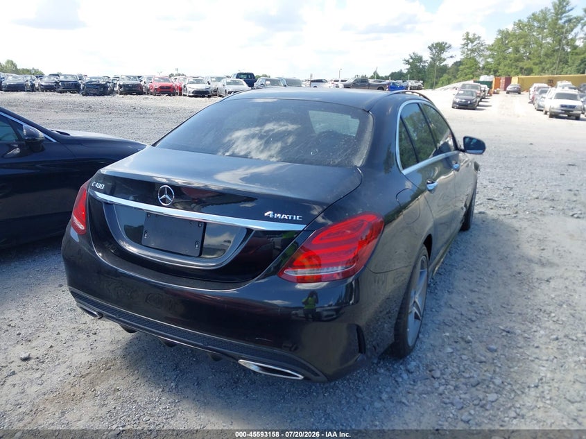 Vin: 55swf6gb8fu041021, lot: 46091535, mercedes-benz c 400 4matic 20154