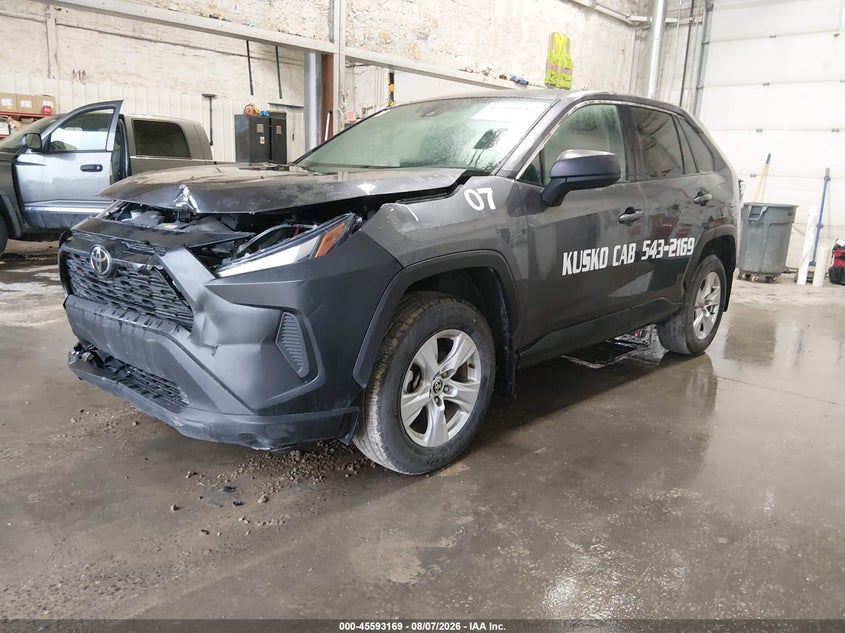 2025 Toyota RAV 4, Front End, IAAI, VIN 2T3F1RFV4SC522385 — photo 2