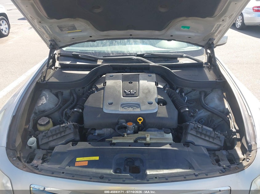 2008 Infiniti G35 VIN: JNKBV61EX8M205934 Lot: 45593171
