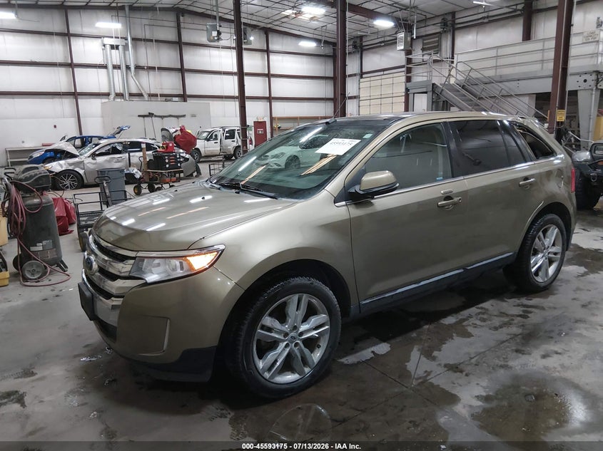 Vin: 2fmdk4kc3cba12653, lot: 46091552, ford edge limited 20122