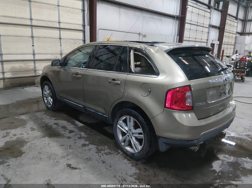 Vin: 2fmdk4kc3cba12653, lot: 46091552, ford edge limited 20123