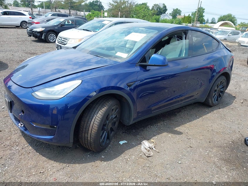 Vin: 5yjygdee5mf179492, lot: 46091572, tesla model y long range dual motor all-wheel drive 20212