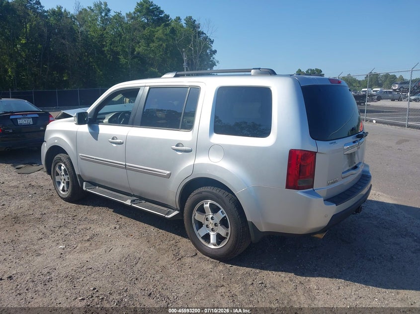 Vin: 5fnyf3h97bb013600, lot: 46091577, honda pilot touring 20113