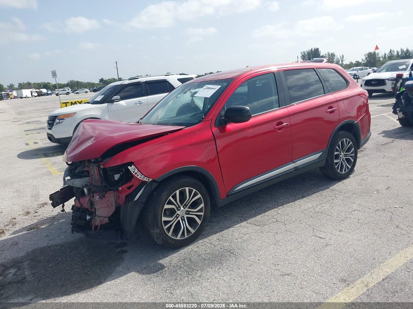 2017 Mitsubishi Outlander Es JA4AD2A36HZ050769 photo 1