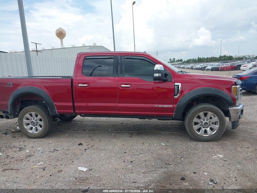 2018 Ford F-250 Lariat VIN: 1FT7W2BT5JEC23302 Lot: 45593234