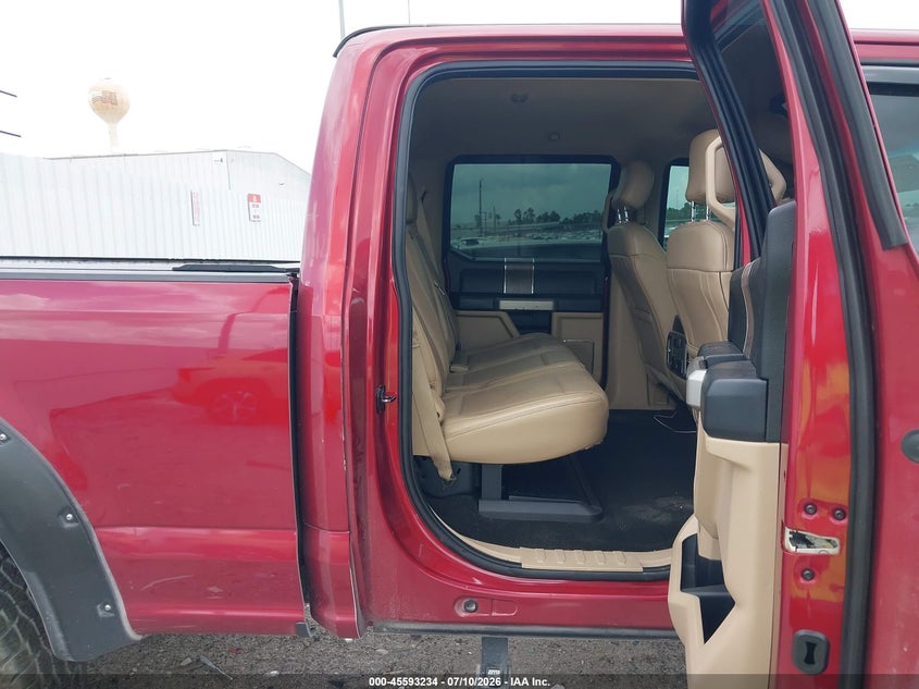 2018 Ford F-250 Lariat VIN: 1FT7W2BT5JEC23302 Lot: 45593234