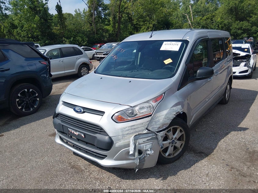 Vin: nm0ge9f72g1260572, lot: 46091631, ford transit connect xlt 20162