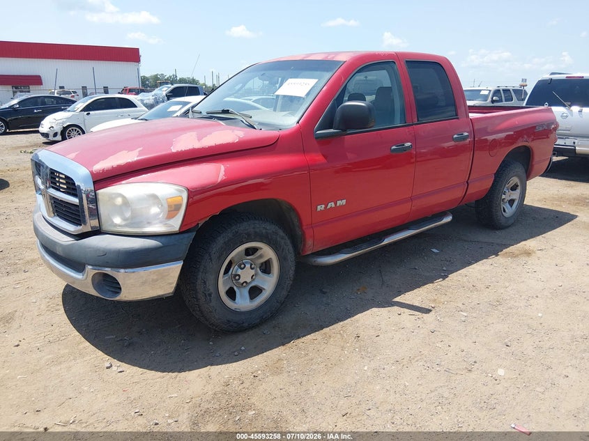 2008 DODGE RAM 1500 auction photo 2