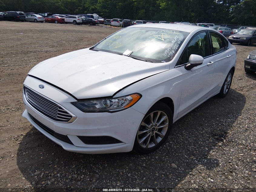 2017 Ford Fusion, Удар спереди, IAAI, VIN 3FA6P0HD9HR363900 — фото 2