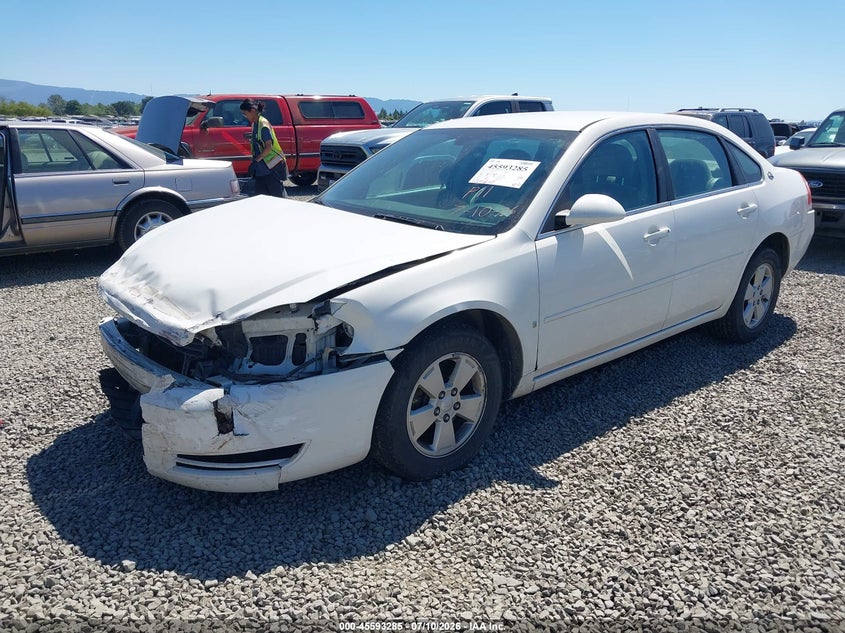 2008 Chevrolet Impala, Front End, IAAI, VIN 2G1WT55N381283652 — photo 2