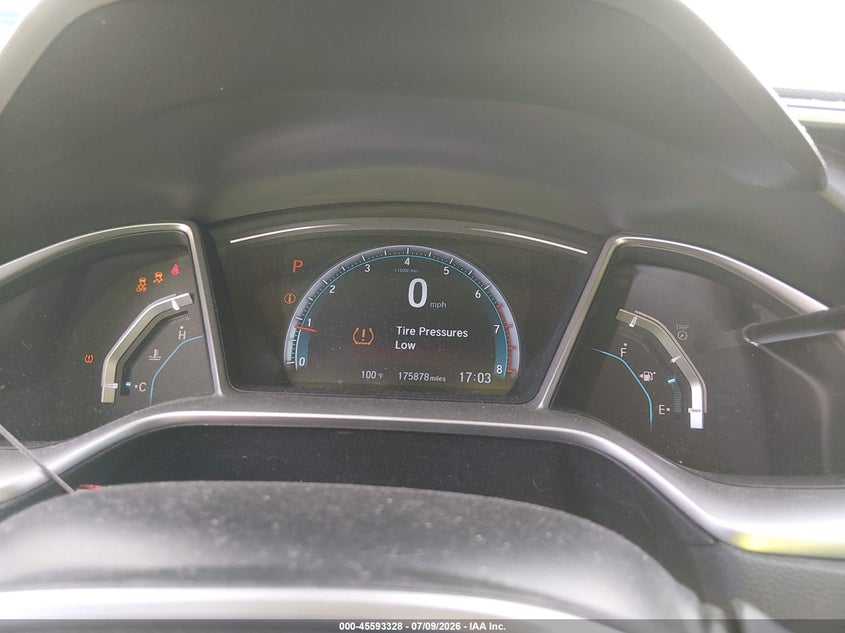 2016 HONDA CIVIC SEDAN 1.5L I-4 DI, DOHC, VVT, TURBO, 174HP