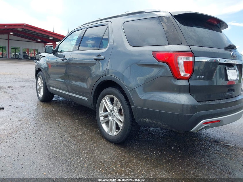 Vin: 1fm5k7d85hge19372, lot: 46091719, ford explorer xlt 20173