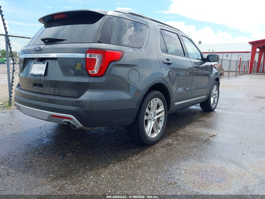 Vin: 1fm5k7d85hge19372, lot: 46091719, ford explorer xlt 20174