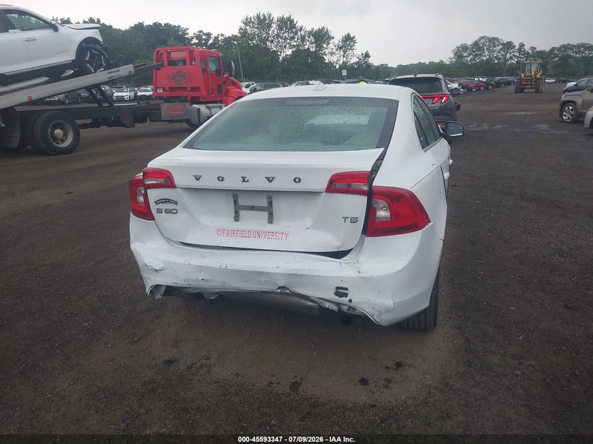2012 Volvo S60 T5/T5 W/Moonroof VIN: YV1622FS6C2126553 Lot: 45593347