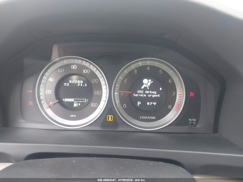2012 Volvo S60 T5/T5 W/Moonroof VIN: YV1622FS6C2126553 Lot: 45593347