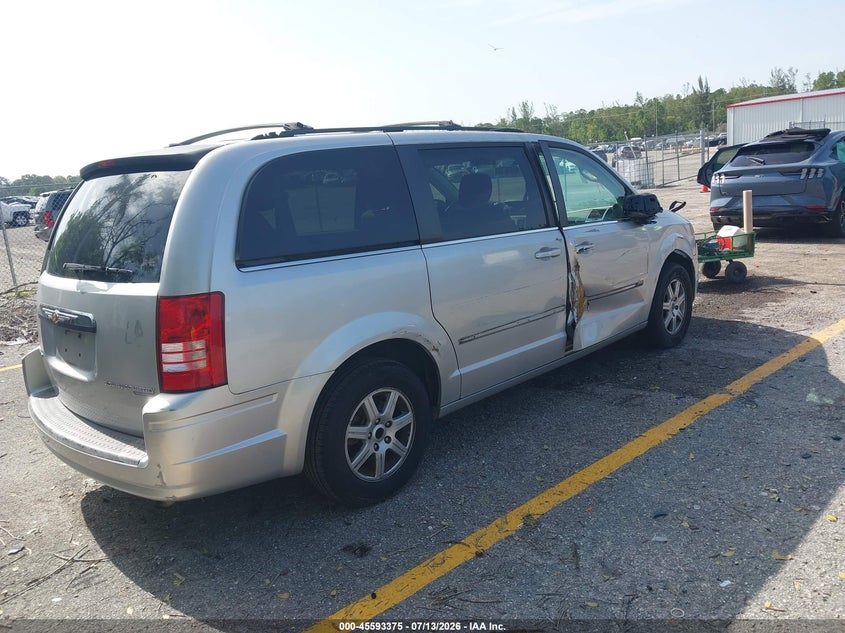 Vin: 2a4rr5d10ar230510, lot: 46091752, chrysler town & country touring 20104
