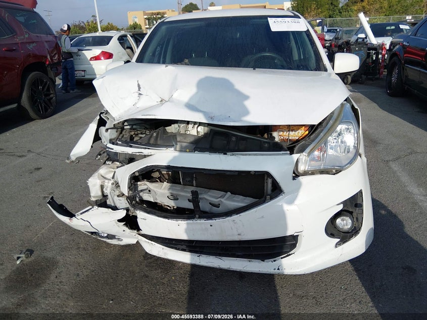2018 Mitsubishi Mirage G4 Es VIN: ML32F3FJ3JHF06455 Lot: 45593388