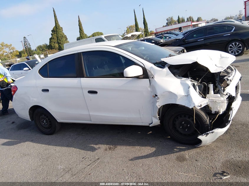 2018 Mitsubishi Mirage G4 Es VIN: ML32F3FJ3JHF06455 Lot: 45593388