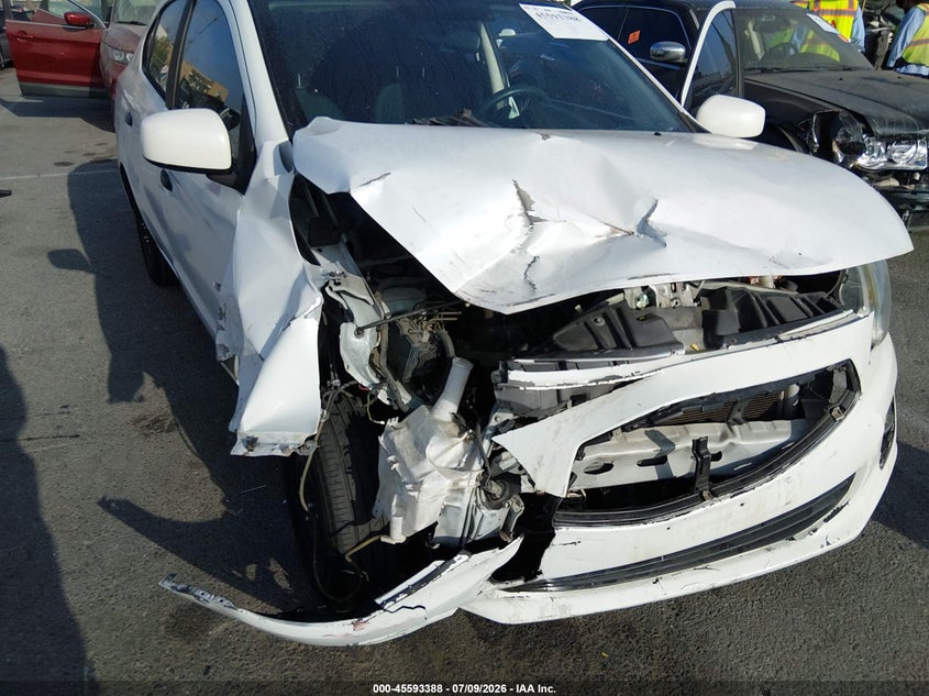 2018 Mitsubishi Mirage G4 Es VIN: ML32F3FJ3JHF06455 Lot: 45593388