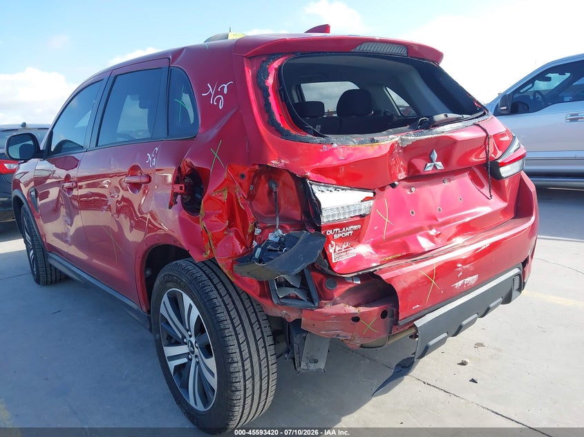 MITSUBISHI OUTLANDER SPORT 2021 VIN JA4APUAU4MU009382