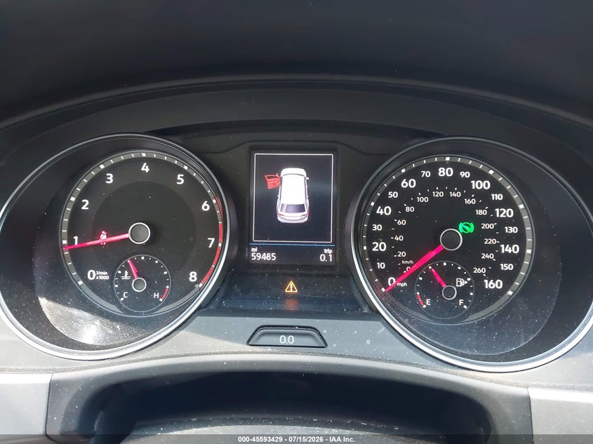 2019 Volkswagen Atlas 3.6L V6 Se VIN: 1V2LR2CA8KC572792 Lot: 45593429
