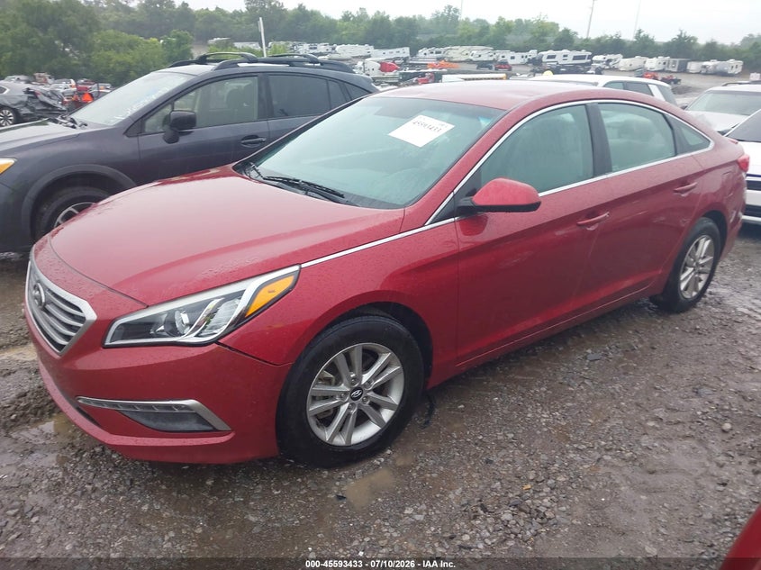 2015 Hyundai Sonata Se 5NPE24AF6FH184446 photo 1
