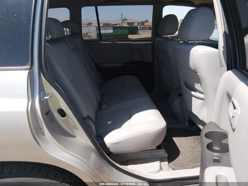 2005 TOYOTA HIGHLANDER SPORT UTILITY VEHICLE 3.3L V-6 DOHC, VVT, 230HP
