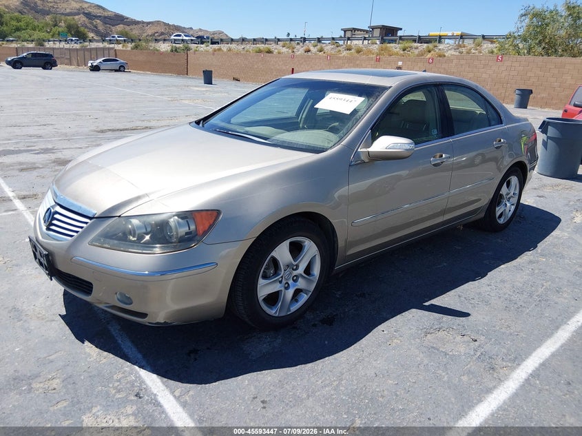 2006 Acura RL, Normal Wear & Tear, IAAI, VIN JH4KB16576C009019 — photo 2