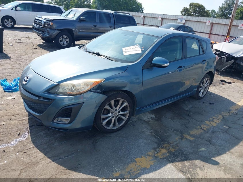 2010 Mazda 3, Front End, IAAI, VIN JM1BL1H6XA1183045 — photo 2
