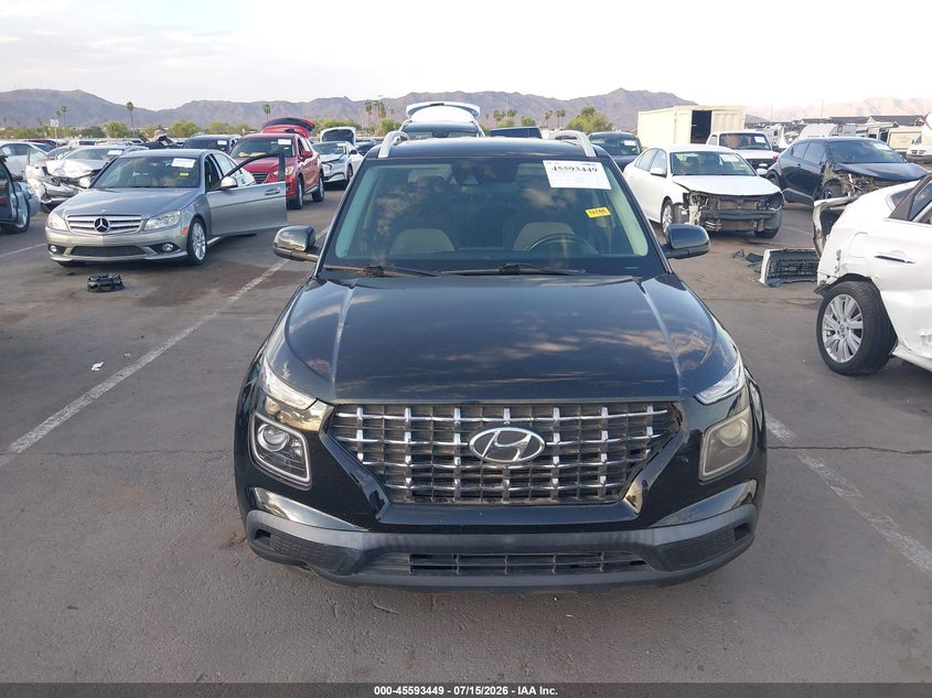 2021 Hyundai Venue Sel VIN: KMHRC8A35MU082095 Lot: 45593449