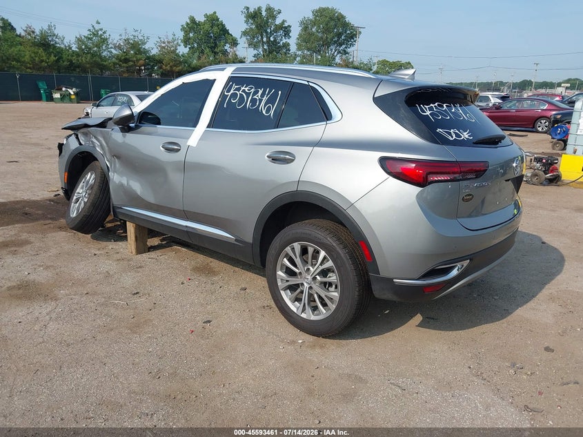Vin: lrbfzmr45pd216814, lot: 46091838, buick envision preferred awd 20233
