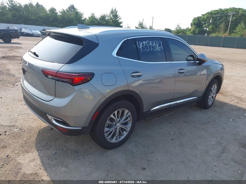 Vin: lrbfzmr45pd216814, lot: 46091838, buick envision preferred awd 20234