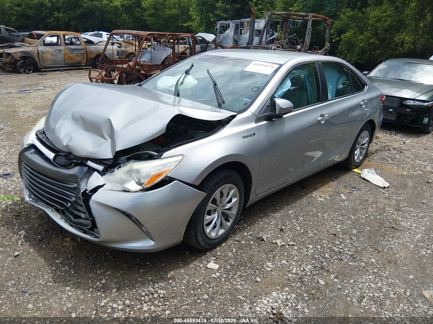 2016 Toyota Camry, Front End, IAAI, VIN 4T1BD1FK8GU182086 — photo 2