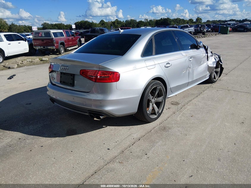 AUDI S4 2015 VIN WAUDGAFL4FA080701