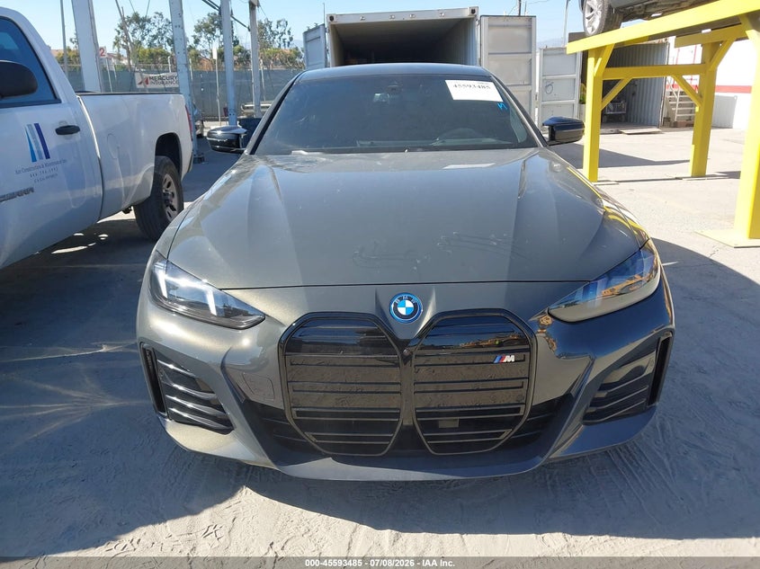 2025 BMW I4 Gran Coupe M50 VIN: WBY33HD02SFU06860 Lot: 45593485