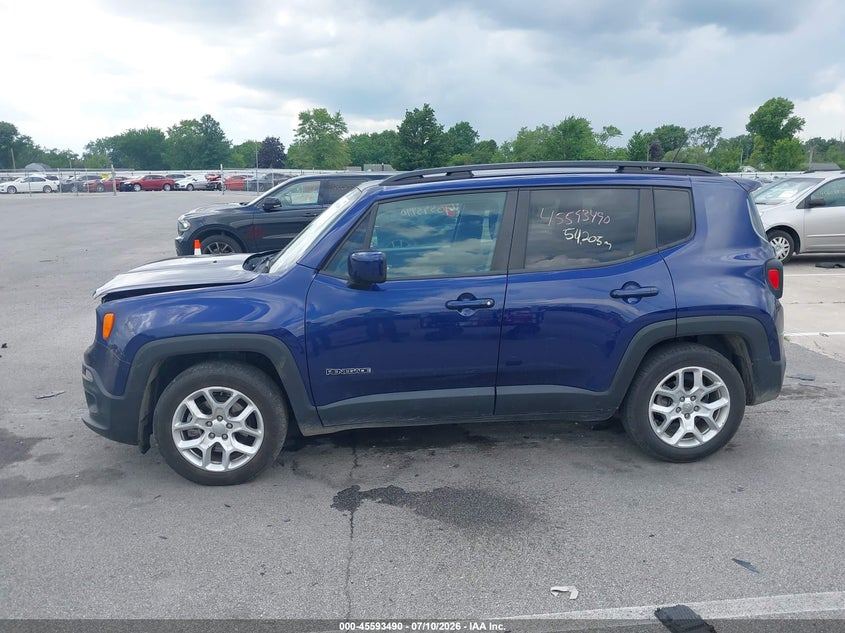 2017 JEEP RENEGADE SPORT UTILITY VEHICLE 2.4L I-4 VVT, 180HP