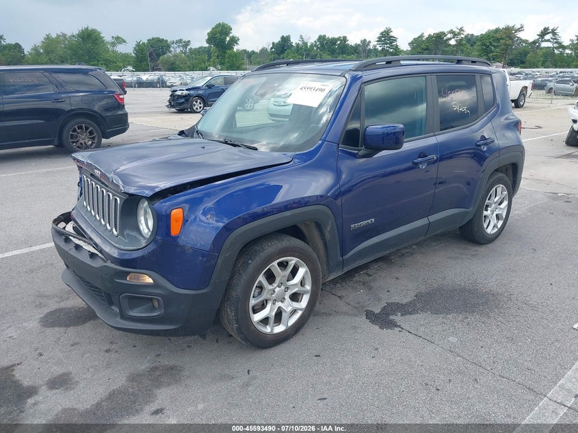 2017 Jeep Renegade, Front End, IAAI, VIN ZACCJABB9HPG37831 — photo 2