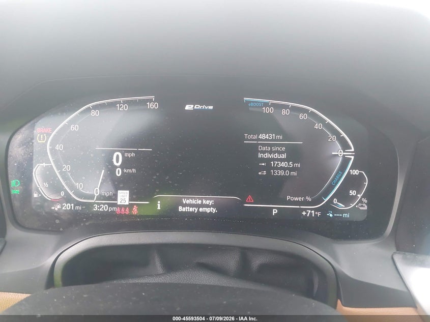2021 BMW 330E auction photo 7