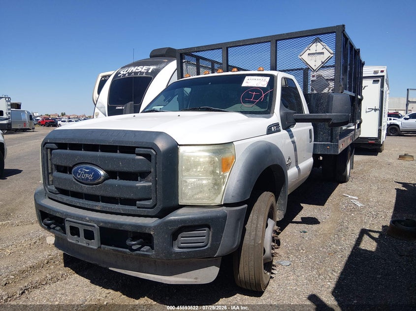 2013 FORD F-550 CHASSIS auction photo 2