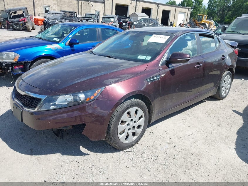 Vin: knagm4a70b5100477, lot: 46091903, kia optima lx 20112