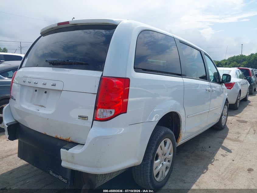 Vin: 2c4rdgbgxfr685931, lot: 46091914, dodge grand caravan se 20154