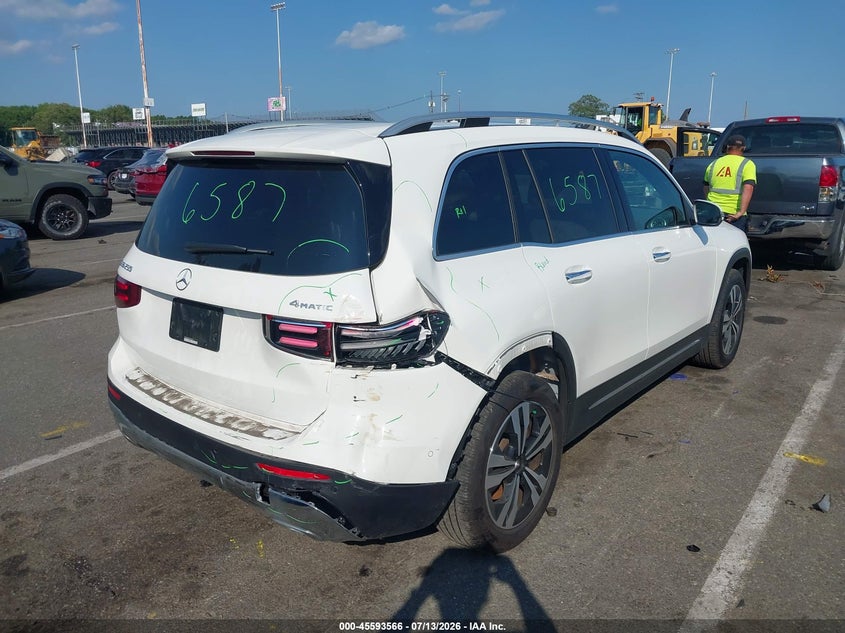 2025 Mercedes-Benz Glb 250 4Matic VIN: W1N4M4HB3SW393276 Lot: 45593566