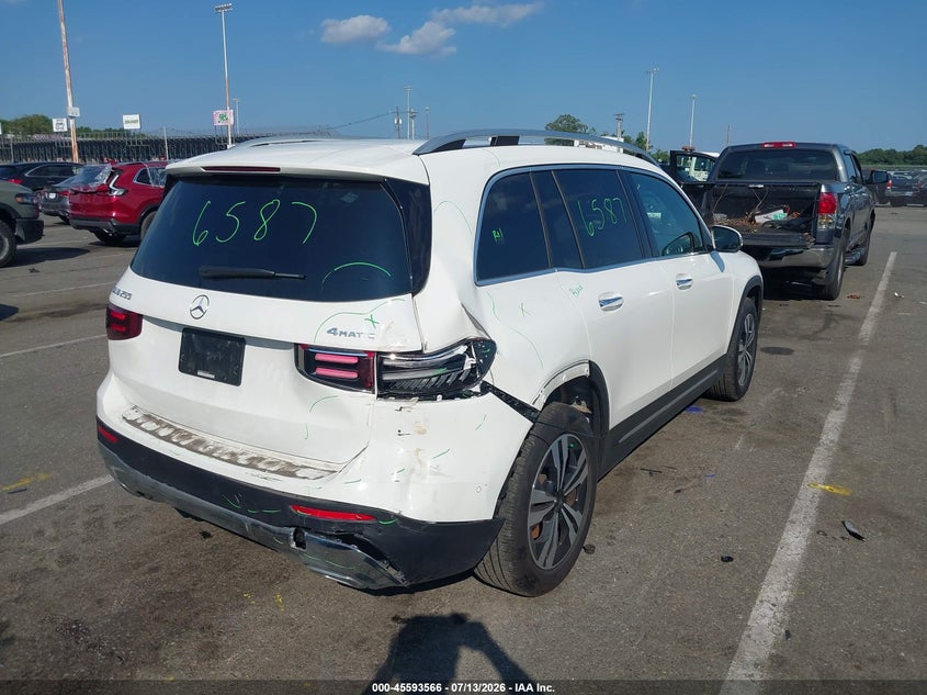 2025 Mercedes-Benz Glb 250 4Matic VIN: W1N4M4HB3SW393276 Lot: 45593566