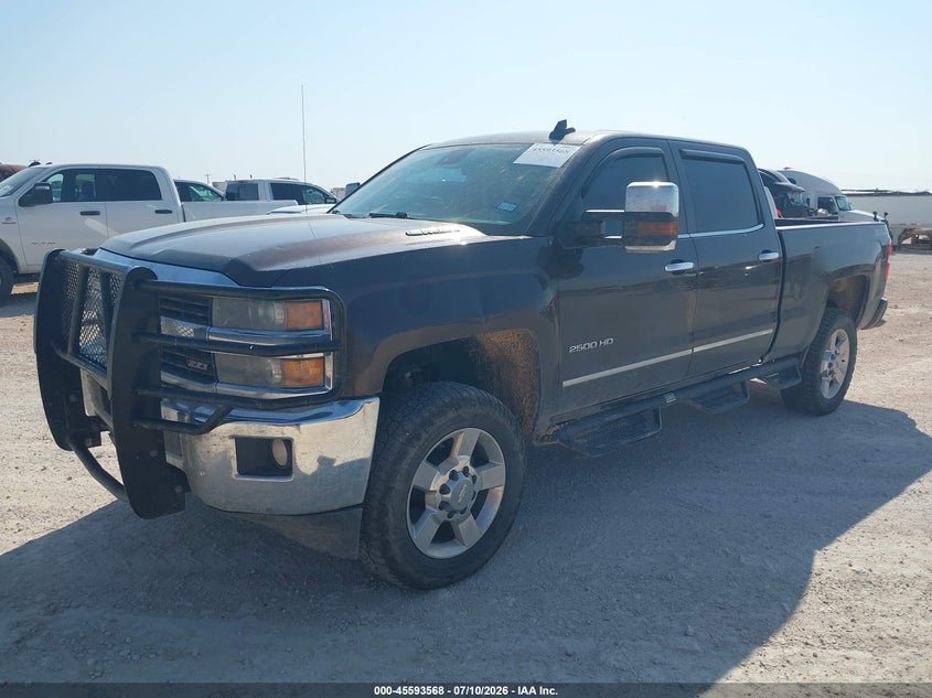 2016 Chevrolet Silverado, Правый бок, IAAI, VIN 1GC1KWE87GF190287 — фото 2